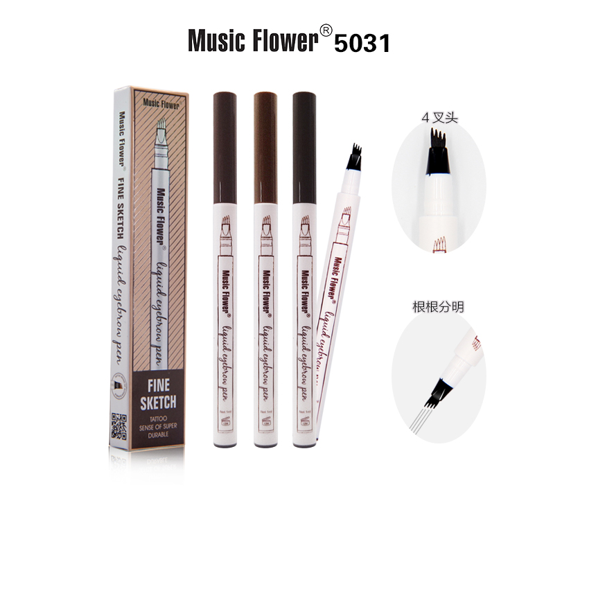MUSIC FLOWER 四尖头眉笔 #5031