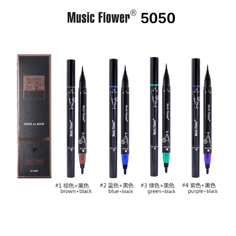 音乐花 双头眼线笔 #5050