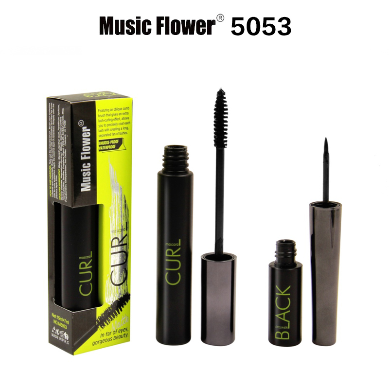 音乐花 睫毛膏&哑光眼线 #5053
