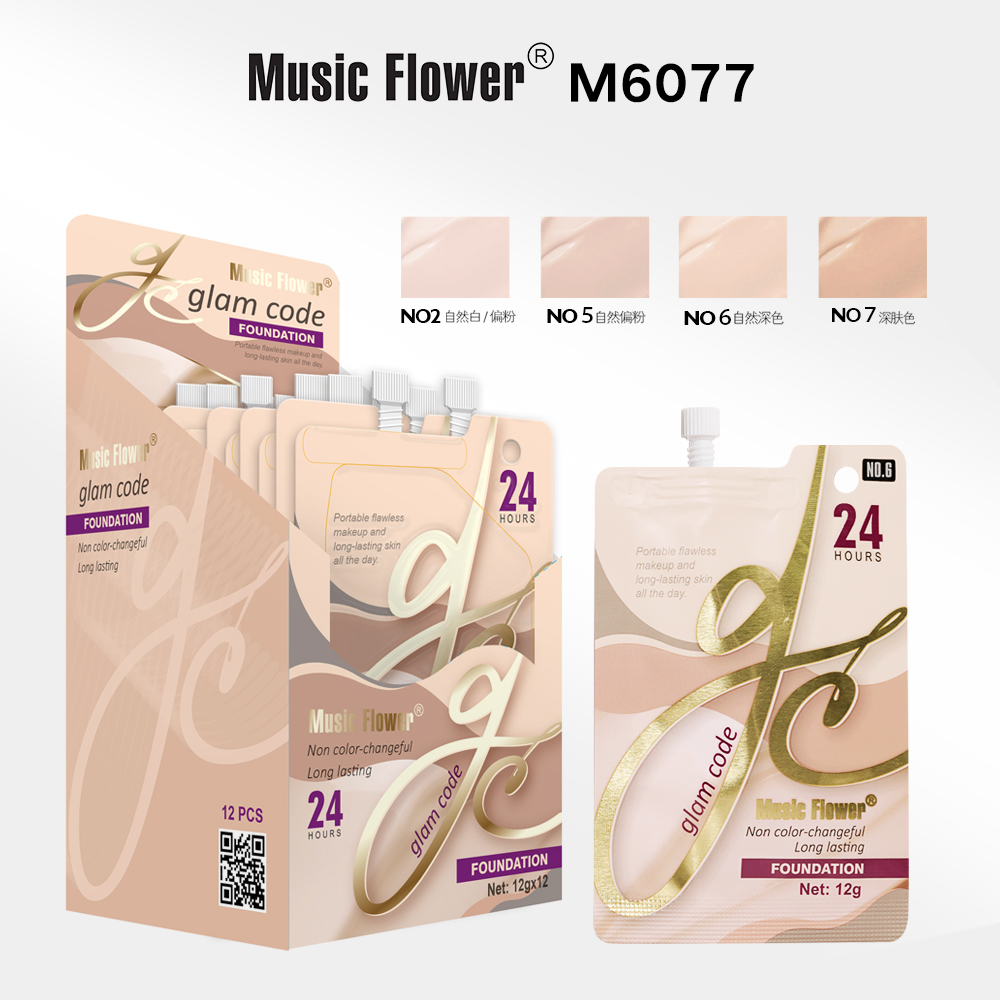 音乐花袋装粉底液 M6077